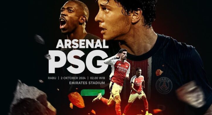 Prediksi Arsenal vs PSG Oktober 2024