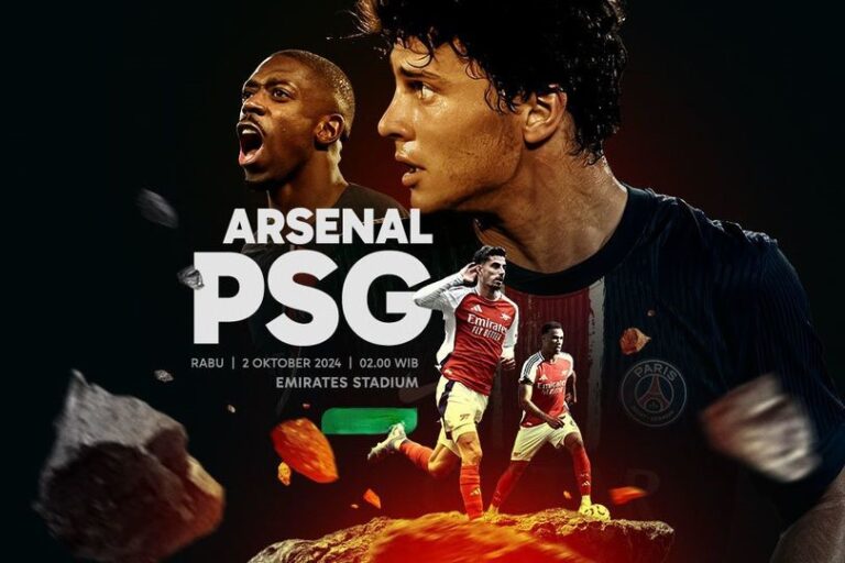 Match Panas Arsenal vs Psg.