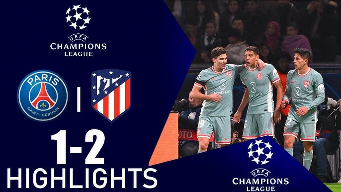 Atletico Madrid Taklukkan PSG dengan Kemenangan Dramatis 2-1 di Liga Champions