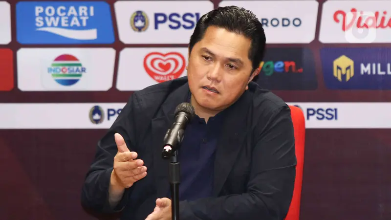 Erick Thohir Siap Mundur dari Ketum PSSI Tanggung Jawab Besar di Tengah Hasil Negatif Timnas Indonesia