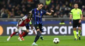 Inter Milan Bungkam Arsenal: Penalti Hakan Calhanoglu Jadi Penentu Kemenangan