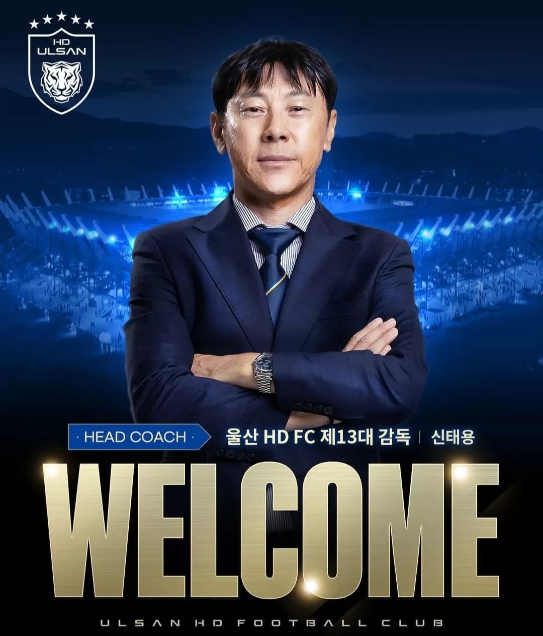 Shin Tae‑yong Resmi Latih Ulsan HD