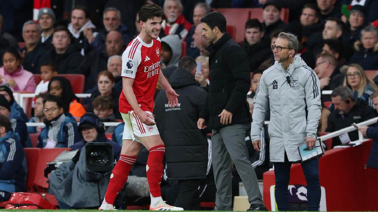 Declan Rice Menjelma Mesin Gol Baru Arsenal Saat Tundukkan Bournemouth