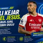 Napoli Kejar Gabriel Jesus, tetapi Harus Jual Pemain Lebih Dulu