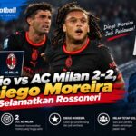 Lazio vs AC Milan 2-2, Diego Moreira Selamatkan Rossoneri