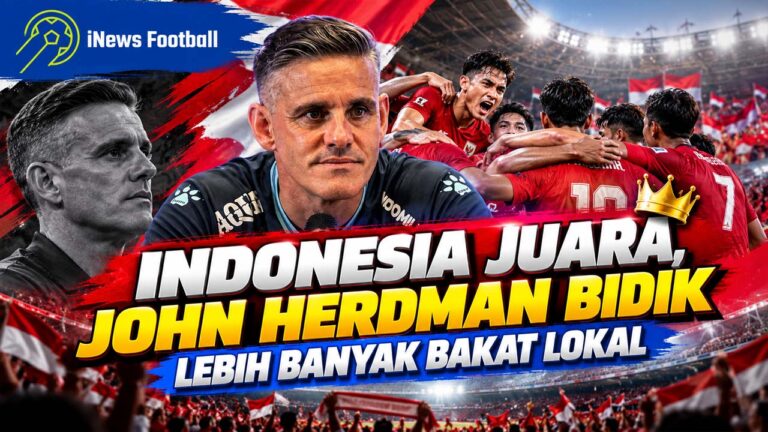 Indonesia Juara, John Herdman Bidik Lebih Banyak Bakat Lokal