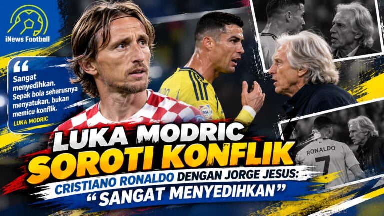 Modric Prihatin Konflik Ronaldo, Berharap Portugal Temukan Jalan Keluar
