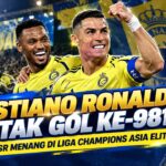 Ronaldo Tembus 981 Gol, Al Nassr Menang Setelah Laga Tertunda